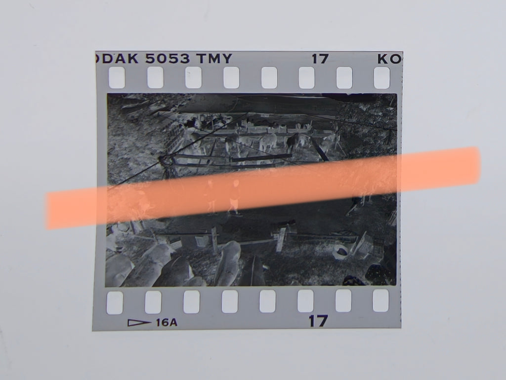 Original photographic negative Fira d'Agost Xàtiva horse fair grounds 1991 35mm film Rare