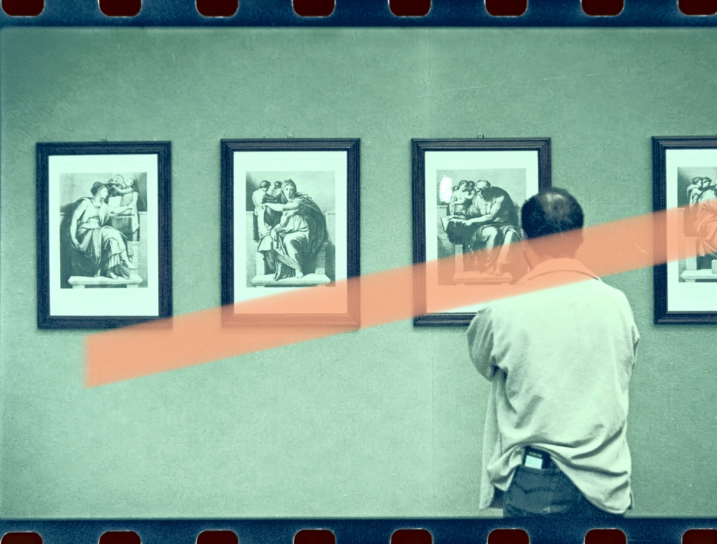 Original-Fotonegativ Ausstellung Miguel Ángel San Pío V Valencia 1997 35mm Film Selten