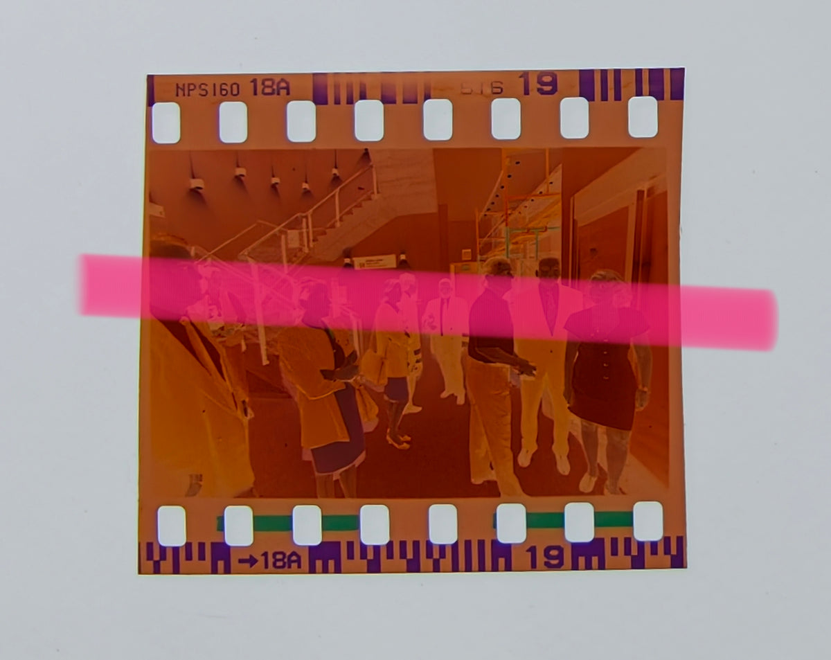 Original photographic negative Iberia plane hijacking people and airport staff Manises Valencia 1998 35mm film Rare