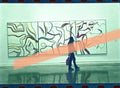 Original photographic negative Willem de Kooning three paintings IVAM Valencia 2001 35mm film Rare
