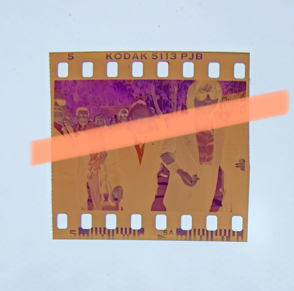 Original photographic negative Rafael Alberti visits Valencia Zoo Carabina 1993 35mm film Rare