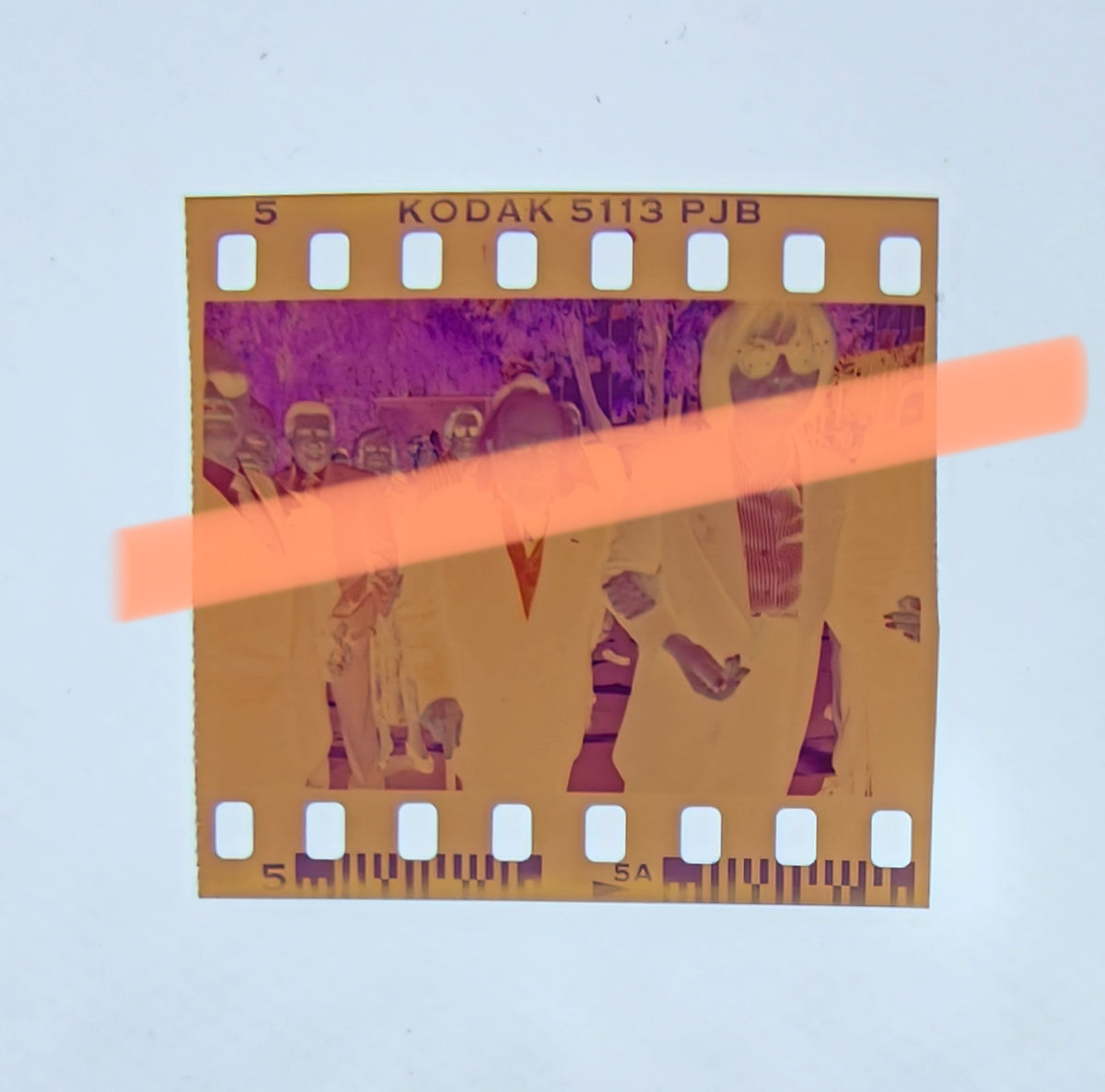 Original photographic negative Rafael Alberti visits Valencia Zoo Carabina 1993 35mm film Rare