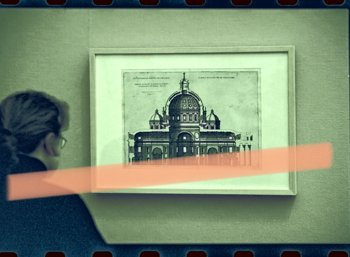 Original photographic negative architecture exhibition Miguel Ángel Valencia 1997 35mm film Rare