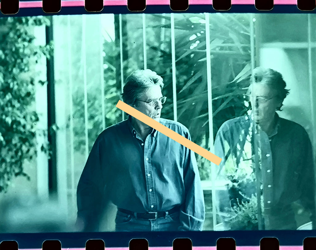 Negativo fotográfico original Actor francés Alain Delon 35mm film Rare