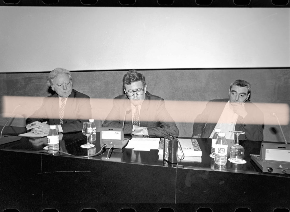 Negativo fotográfico original presentación El Ultraísmo y las artes plásticas IVAM Valencia 1996 35mm film Rare