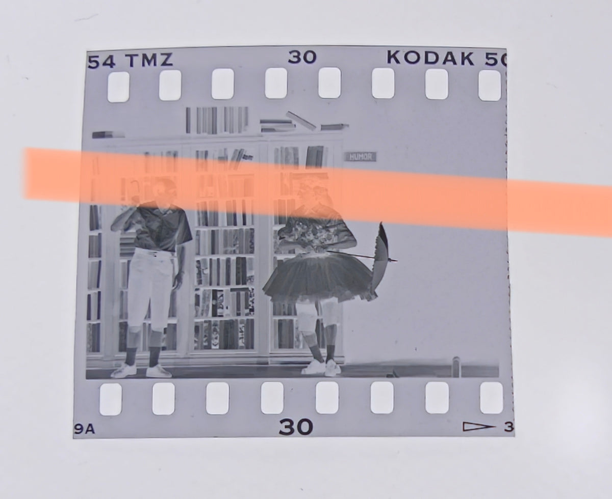 Original-Fotoabzug Vol-Ras Gagmania Szene mit Tutu Sueca 1995 35mm Film Rar