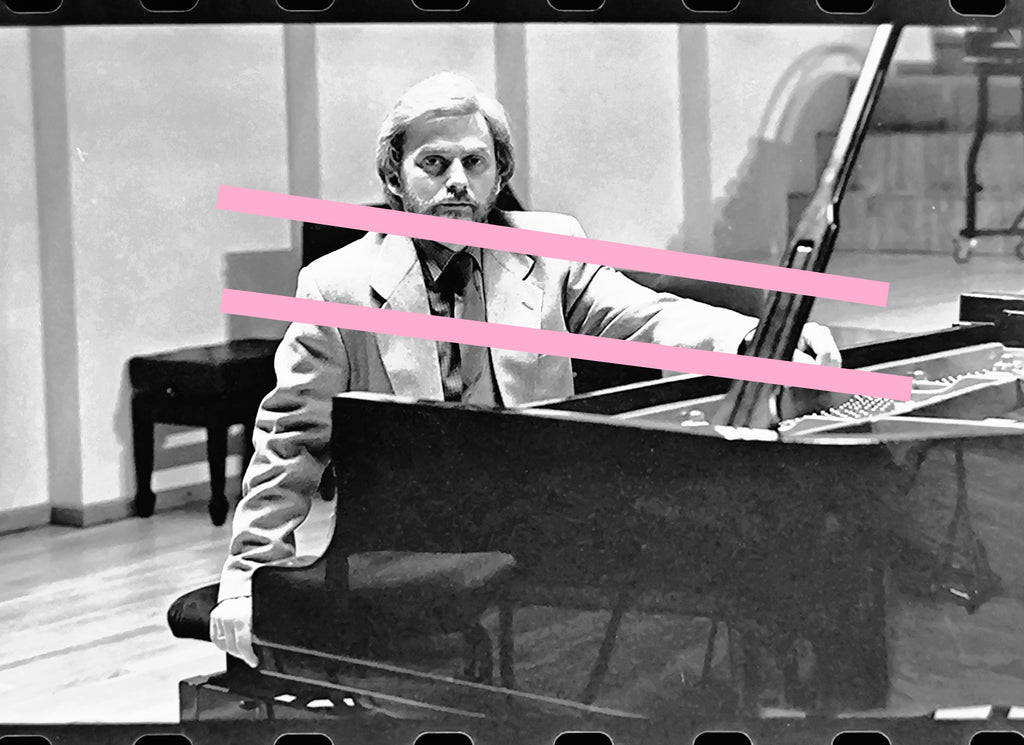Negativo fotográfico original Krystian Zimerman pianista y director de orquesta polaco 35mm film Rare