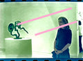 Negativo fotográfico original Viuda del artista Roy Lichtenstein, Dorothy Lichtenstein, 35mm film Rare
