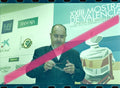 Originales Filmnegativ Bigas Luna Filmregisseur mit seiner Brille XXIII Mostra de València 2002 35mm Film Selten