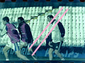 Negativo fotográfico original Zinedine Zidane Futbolista francés concentración con la selección francesa Futbol 35mm film Rare