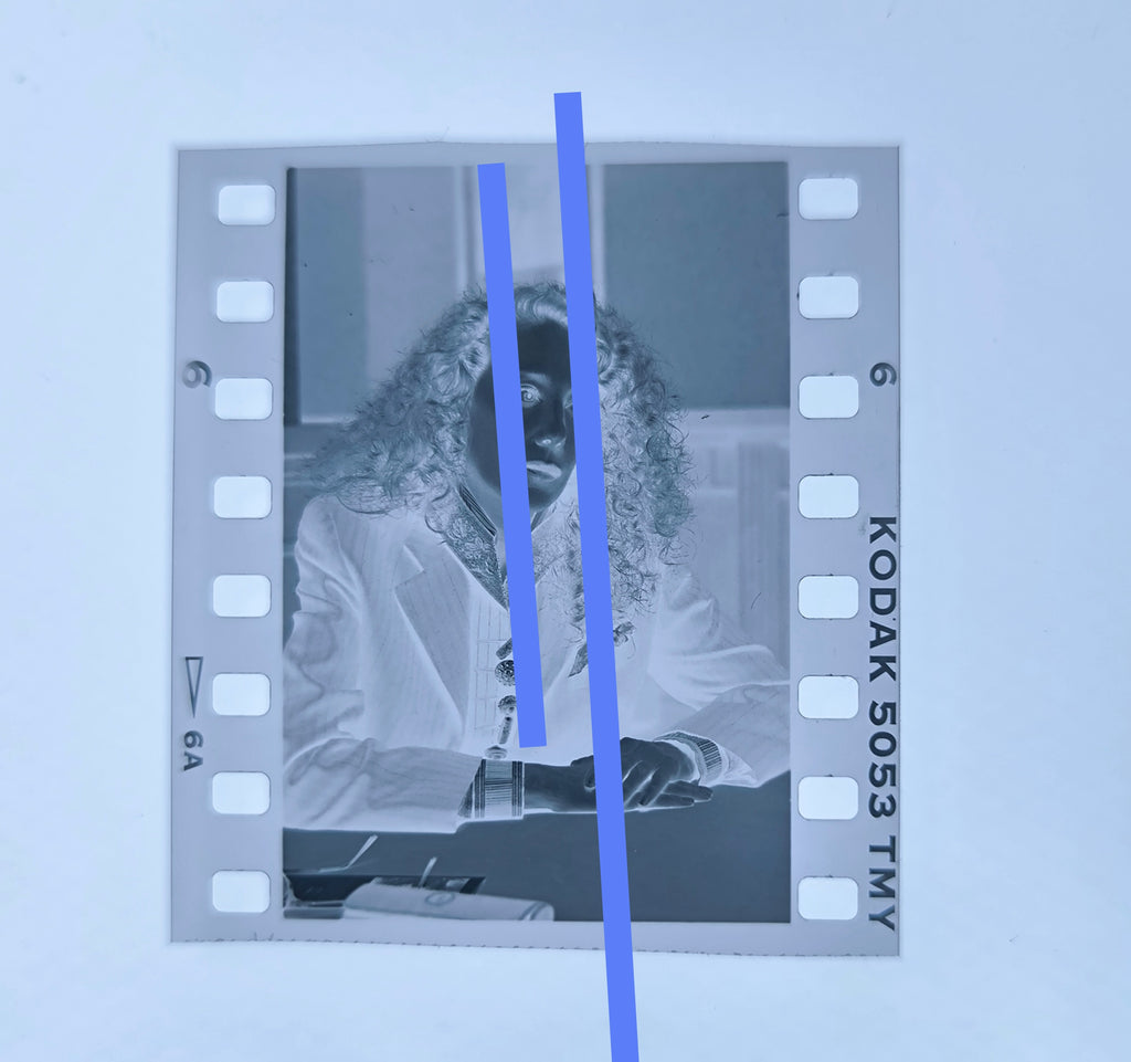 Original-Fotonegativ Marisa Berenson amerikanische Filmschauspielerin und Model 35mm Film Selten