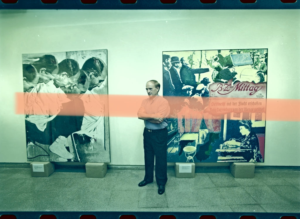 Original photographic negative Jesús Martínez Guerricabeitia with work by Giangiacomo Spadari Valencia 1999 35mm film Rare
