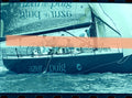 Original photographic negative racing sailboat Azur by Puig S.M. La Reina Trophy Valencia Regattas 35mm film Rare