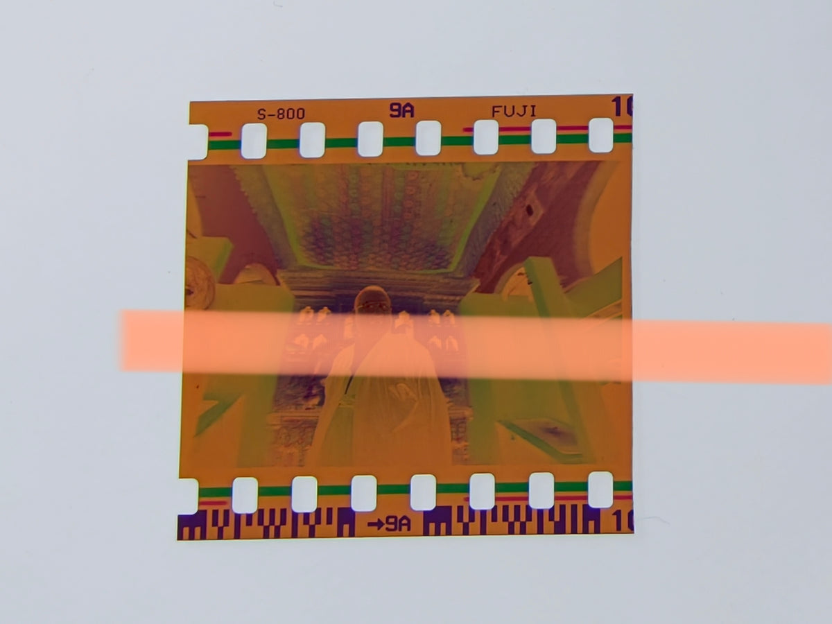 Original photographic negative Bhutan exhibition Valencia 1999 35mm film Rare
