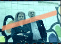 Original photographic negative María Schneider and Luis García Berlanga together Valencia 2002 35mm film Rare