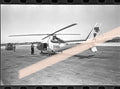 Negativo fotográfico original helicóptero Helisureste EC-DZT en Manises operativo incendios Valencia 1994 35mm film Rare