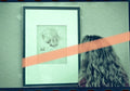 Negativo fotográfico original dibujo Miguel Ángel exposición Valencia 1997 35mm film Rare