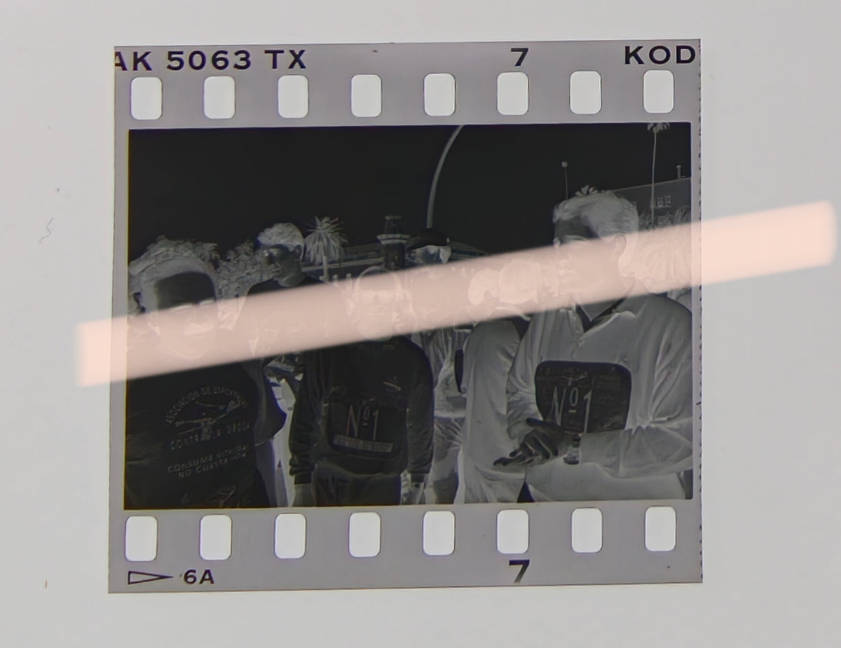Negativo fotográfico original Francisco Camps concejal y futuro presidente de la Generalitat Carrera contra la Droga Valencia 1992 35mm film Rare