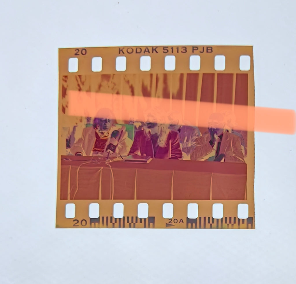 Original photographic negative Rafael Alberti and Clementina Ródenas donation Carabina Valencia 1993 35mm film Rare