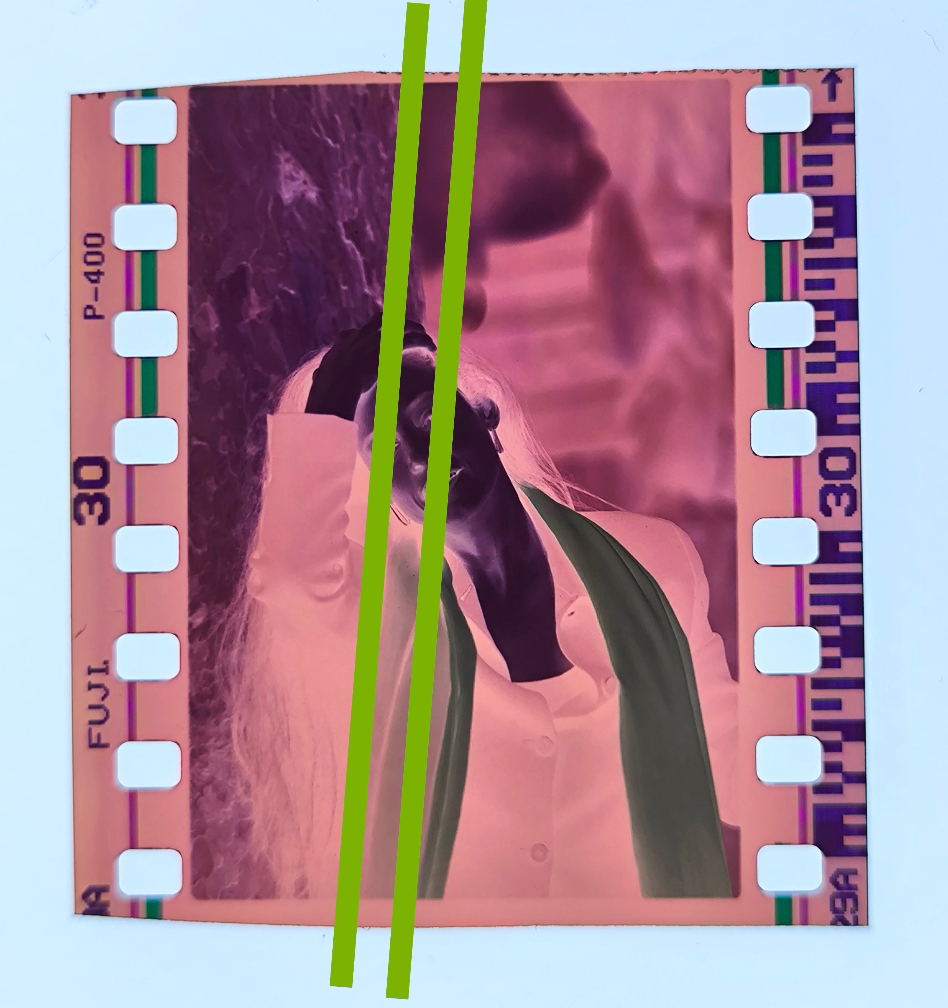 Negativo fotográfico original Sônia Braga actriz de cine brasileña 35mm film Rare