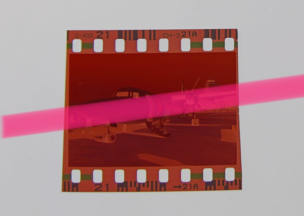 Negativo fotográfico original avión Air Nostrum Fokker 50 «Aladerno» inauguración oficial aeropuerto de Manises Valencia 1994 35mm film Rare