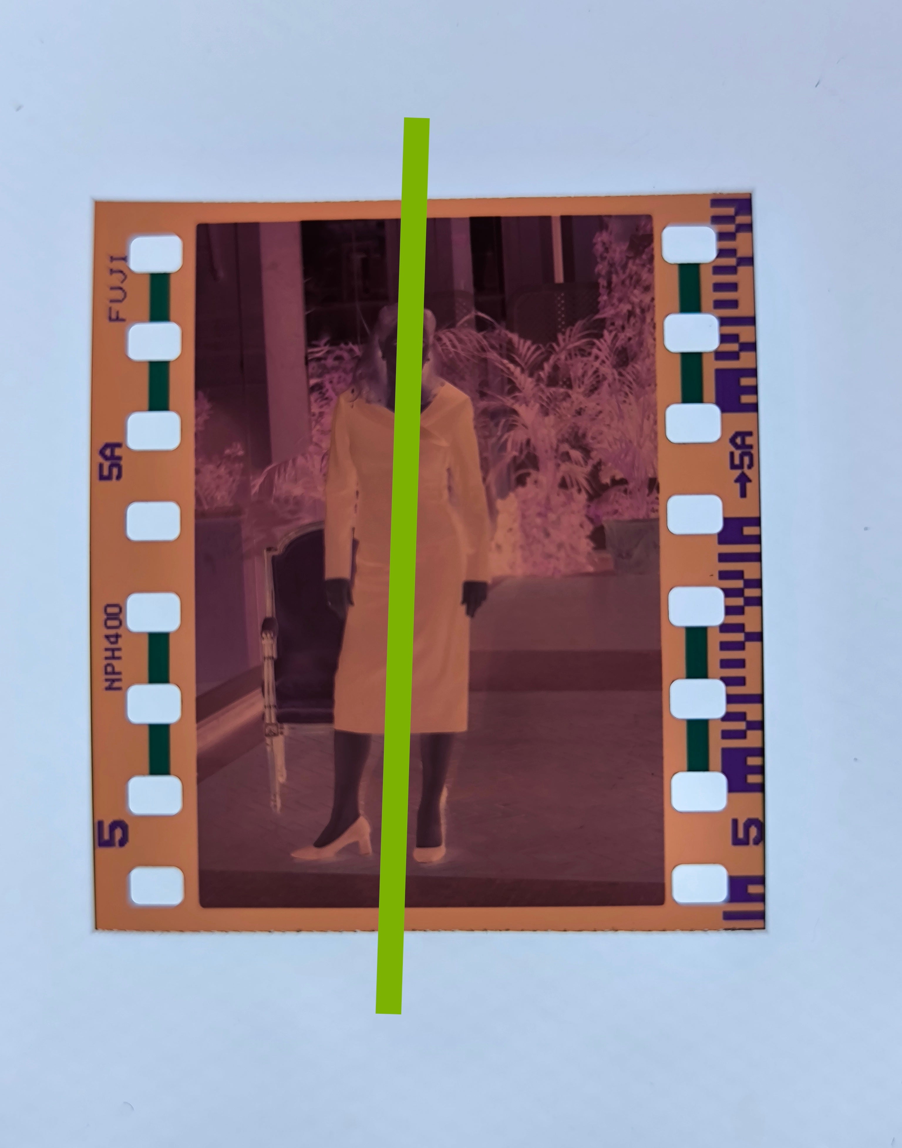 Original photographic negative Kathleen Turner American film actress 35mm film Rare