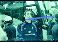 Negativo fotográfico original Futbolista francés concentración con la selección francesa Futbol 35mm film Rare