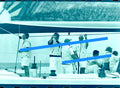 Original photographic negative King Juan Carlos I de Borbón with the crew of the Bribón Regattas 35mm film Rare