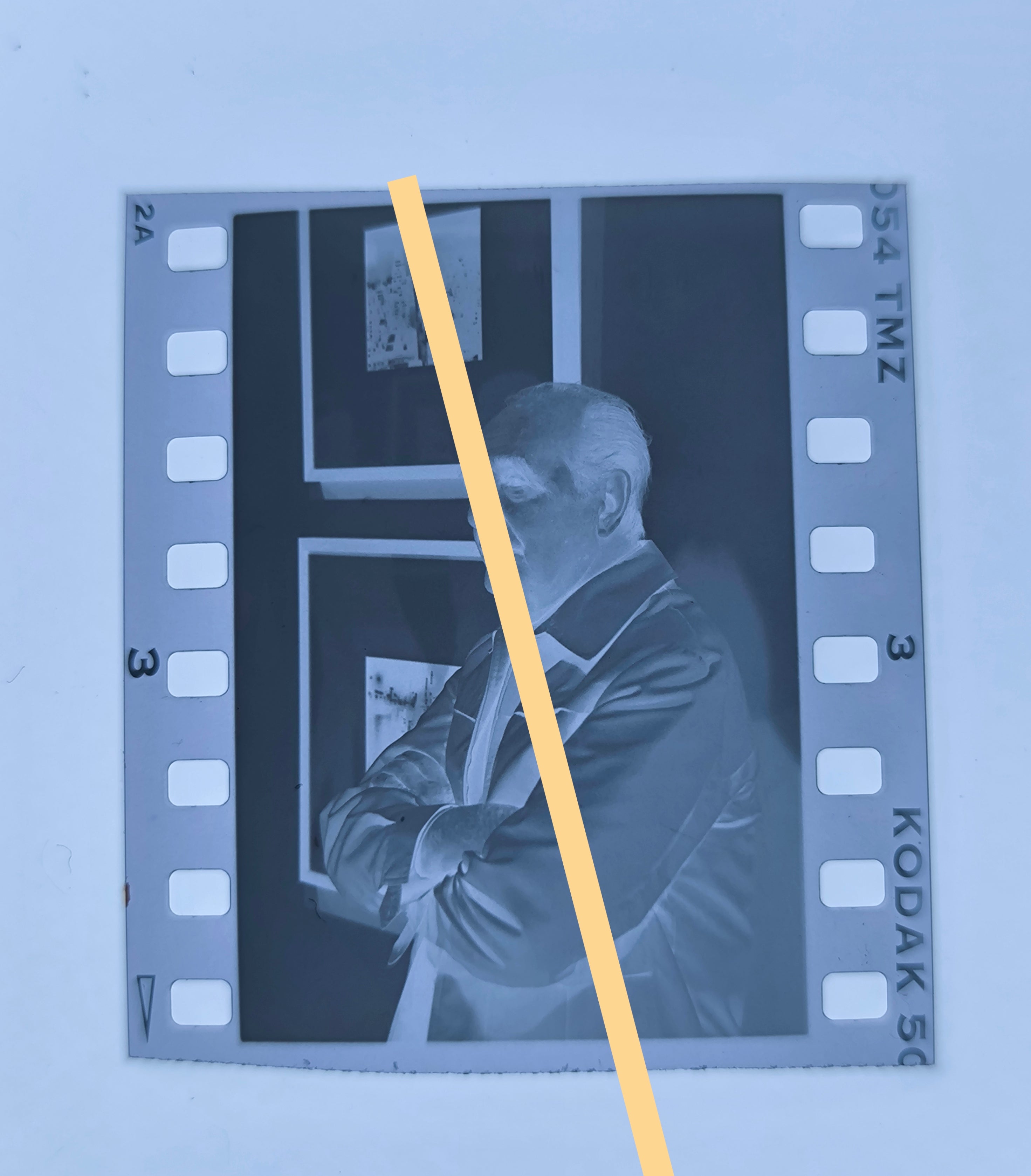 Negativo fotográfico original Horacio Coppola fotógrafo argentino 35mm film Rare