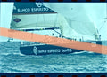 Negativo fotográfico original velero de competición Banco Espírito Santo Trofeo S.M. La Reina Regatas Valencia 35mm film Rare