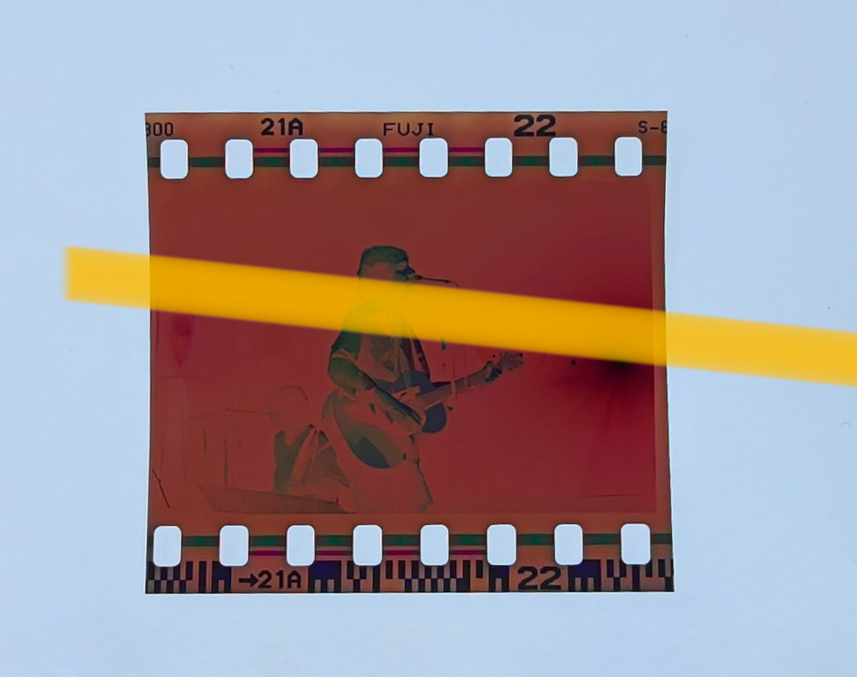 Original photographic negative Ocean Colour Scene live guitar FIB Benicàssim 1999 35mm film Rare
