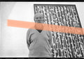 Original photographic negative Pablo Palazuelo in front of his retrospective exhibition IVAM Valencia 1996 35mm film Rare
