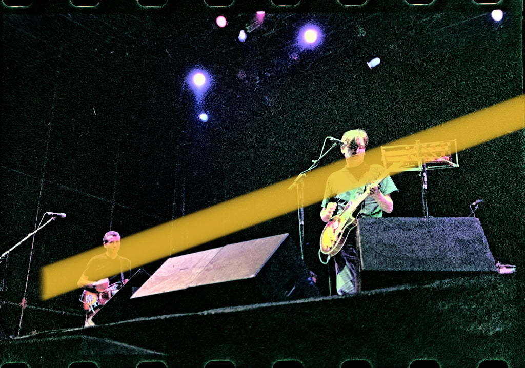 Negativo fotográfico original Teenage Fanclub escenario FIB Benicàssim 1998 35mm film Rare