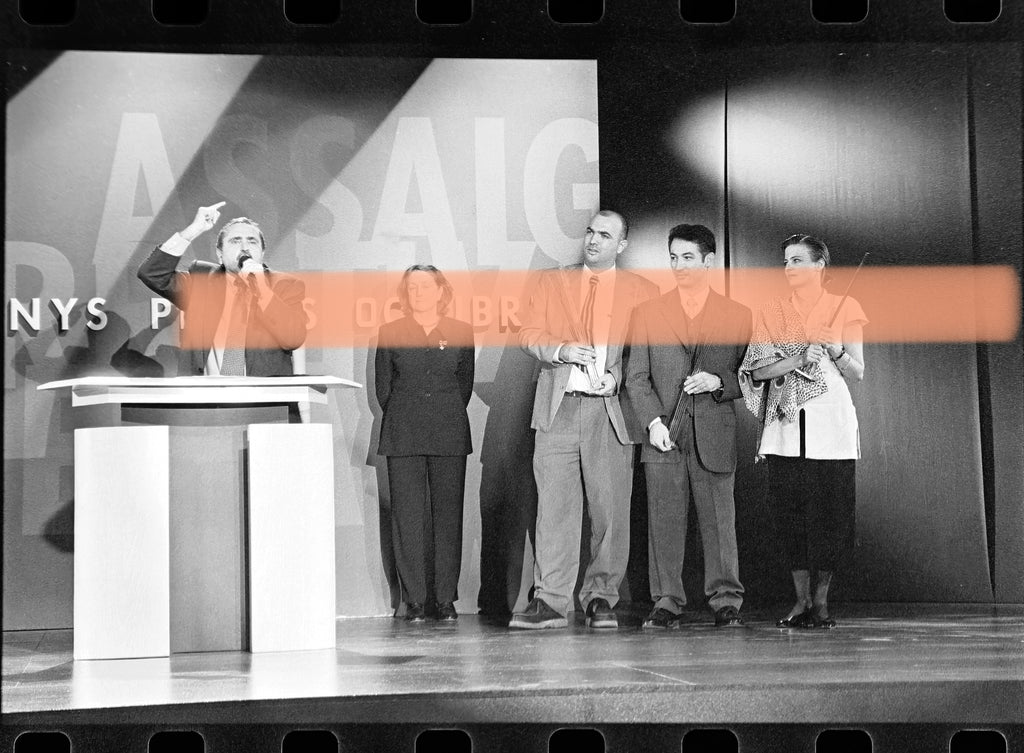 Negativo fotográfico original Premis Octubre Valencia 1996 35mm film Rare