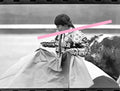 Negativo fotográfico original torero Cristina Sánchez 35mm film Rare
