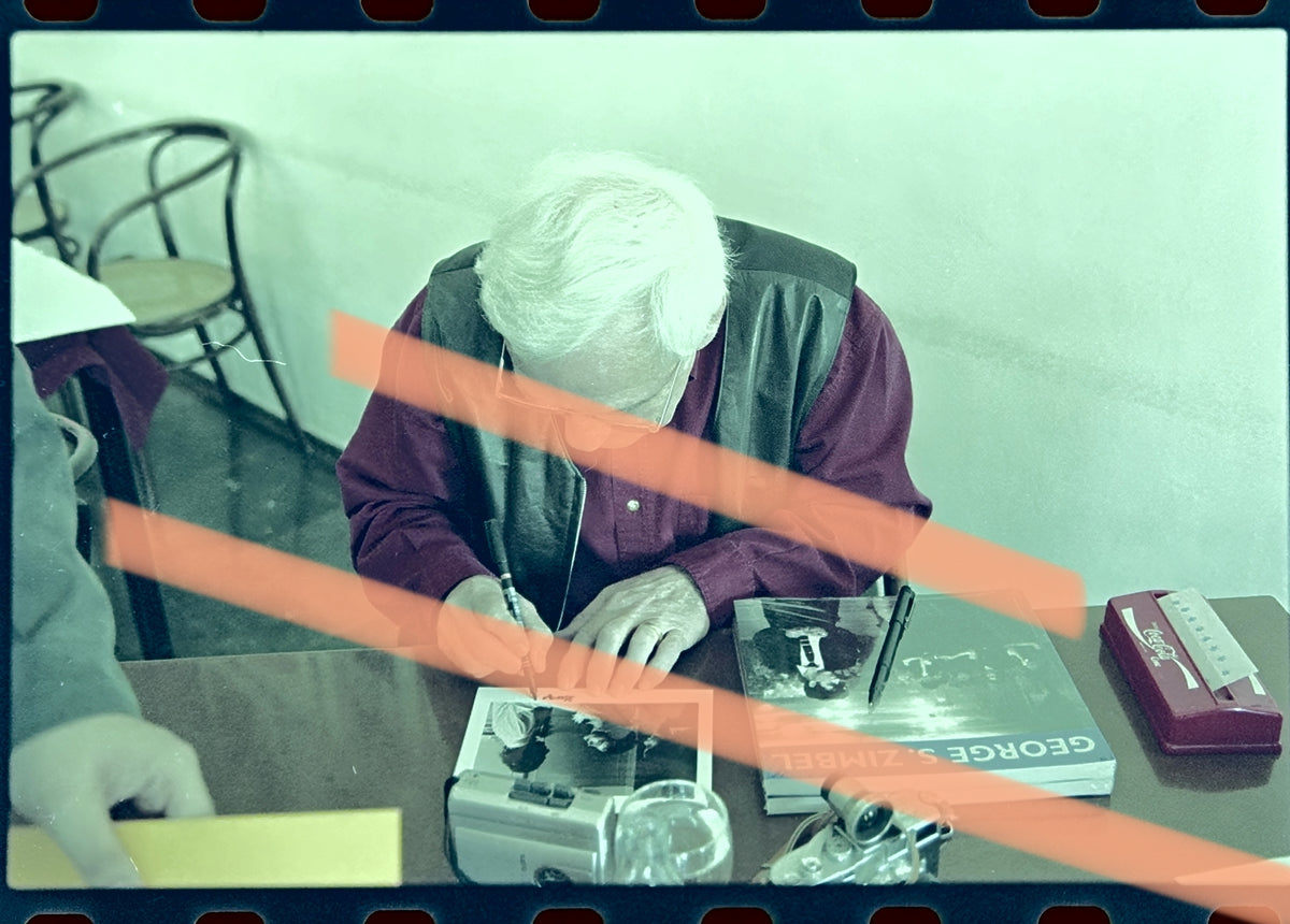 Originales Foto-Negativ George S. Zimbel signiert Valencia 2000 35mm Film Selten