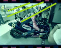 Negativo fotográfico original Régis Laconi Piloto francés de Motociclismo equipo Yamaha Red Bull 35mm film Rare