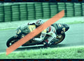 Negativo fotográfico original Àlex Crivillé motociclismo Honda GP Valencia 500cc 35mm film Rare