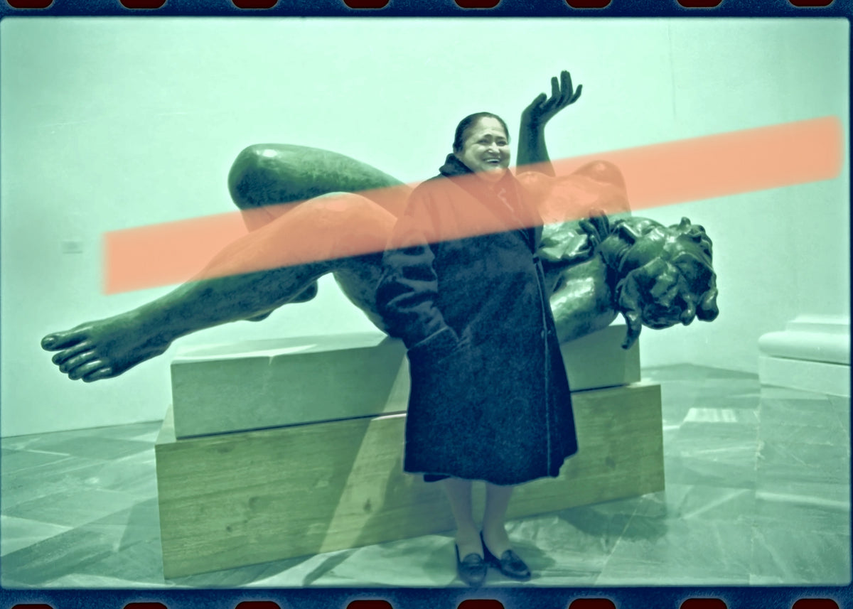 Original photographic negative Dina Vierny model of Aristide Maillol IVAM Valencia 2002 35mm film Rare