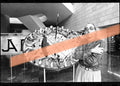 Original photographic negative Antoni Miralda next to exhibition installation IVAM Valencia 1996 35mm film Rare