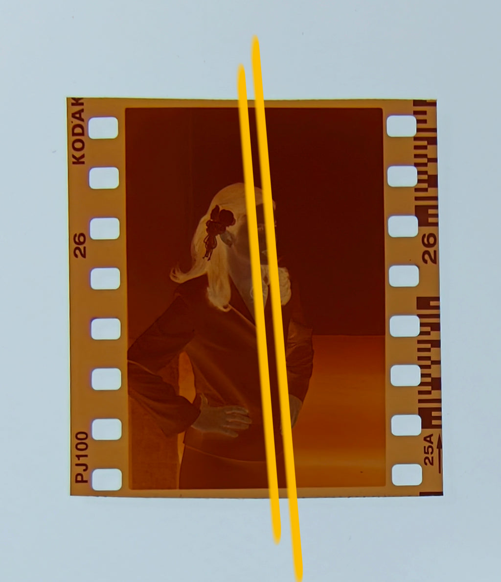 Negativo fotográfico original rodaje película Celos Aitana Sánchez-Gijón 35mm film Rare