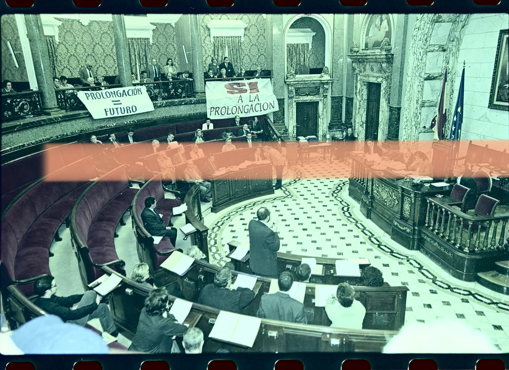 Original photographic negative full Valencia City Council Salvem el Cabanyal Blasco Ibáñez 2000 35mm film Rare