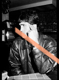 Negativo fotográfico original Toyi boxeador de perfil Valencia 1988 35mm film Rare
