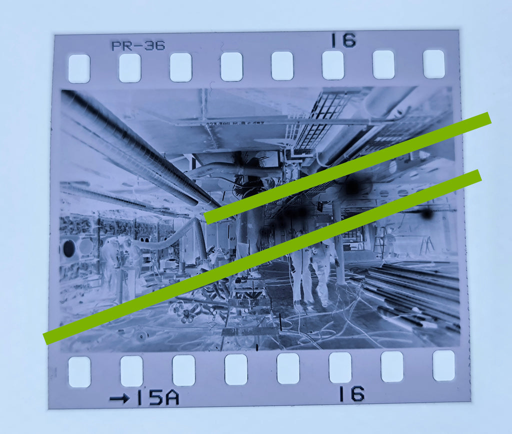 Original photographic negative Naval Union of Levante Smart ships 35mm film Rare