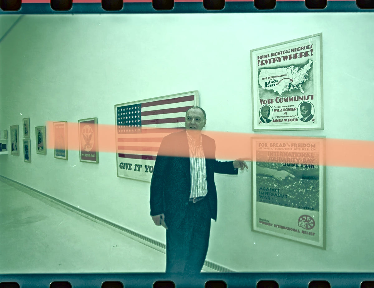 Negativo fotográfico original Merrill C. Berman junto a obra gráfica IVAM Valencia 1999 35mm film Rare