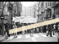 Negativo fotográfico original manifestación ADDEPOS Día Mundial del Sida Valencia 1989 35mm film Rare