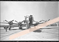 Negativo fotográfico original Conair DC-6B/AT Tanker 43 avión contraincendios vista frontal Valencia 1994 35mm film Rare