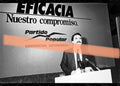 Originalfotonegativ José María Aznar Autonomen-Konvent PP Valencia 1991 35mm Film Selten