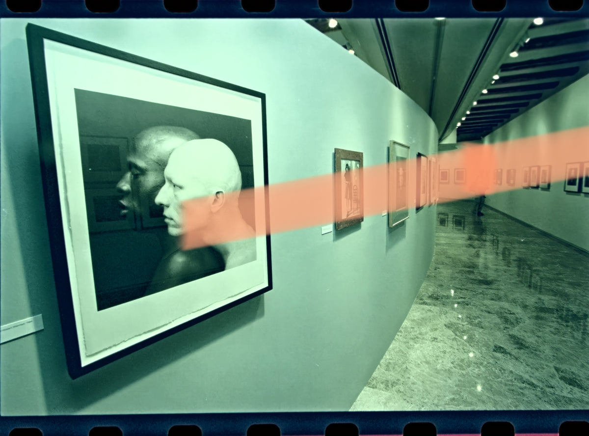 Originalfotonegativ Robert Mapplethorpe Ausstellung Sala Parpalló Valencia 1999 35mm Film Selten