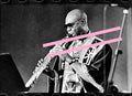 Negativo fotográfico original Manu Dibango Músico saxofonista camerúnés 35mm film Rare